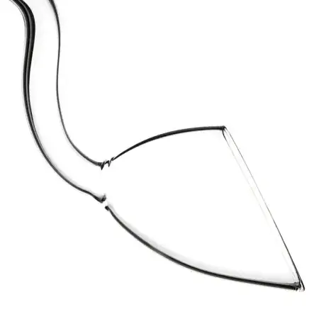 Green Aqua Lily Pipe üveg kifolyócső - 13 mm 12/16 mm - nyomó oldal Alacsony ár