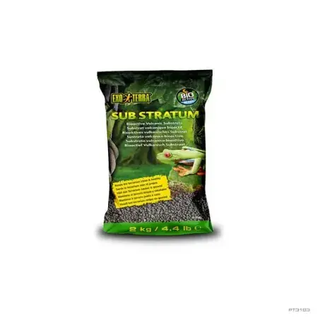 Árengedmény Hagen Exo Terra Sub Stratum Bioactive Volcanic Substrate - Bioaktív vulkáni szubsztrát talaj (2 kg)