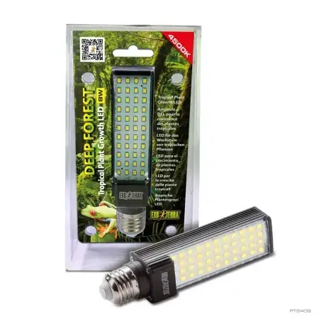 Hagen Exo Terra Deep Forest Tropical Plant Growth LED - ízzó terráriumi trópusi növényeknek (8W) Expressz kézbesítés